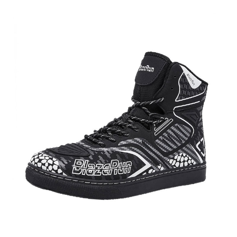 Non-slip rubber-soled sports motorcycle boots-K95