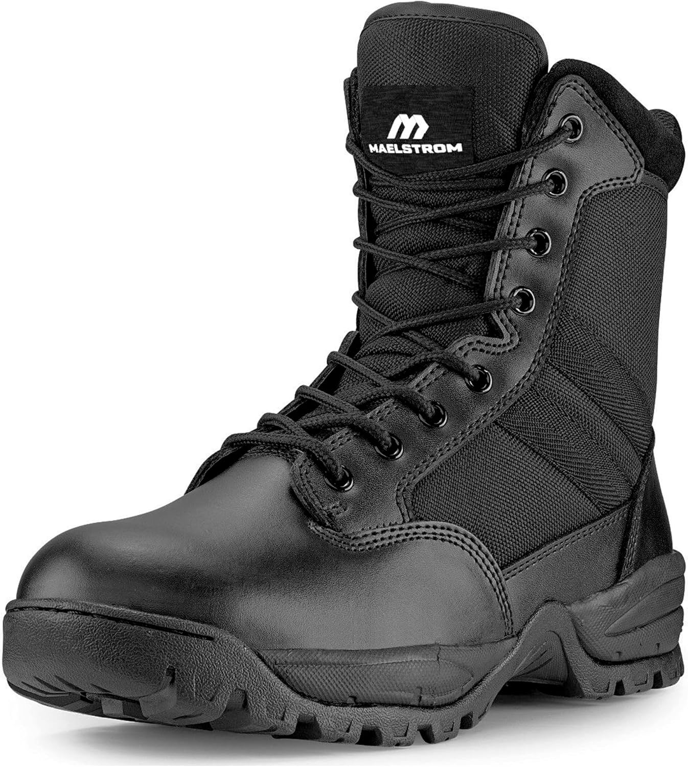 Military Tactical Work Boots for Hiking, Motorcycle, EMS, EMT and Outdoor Combat - K01