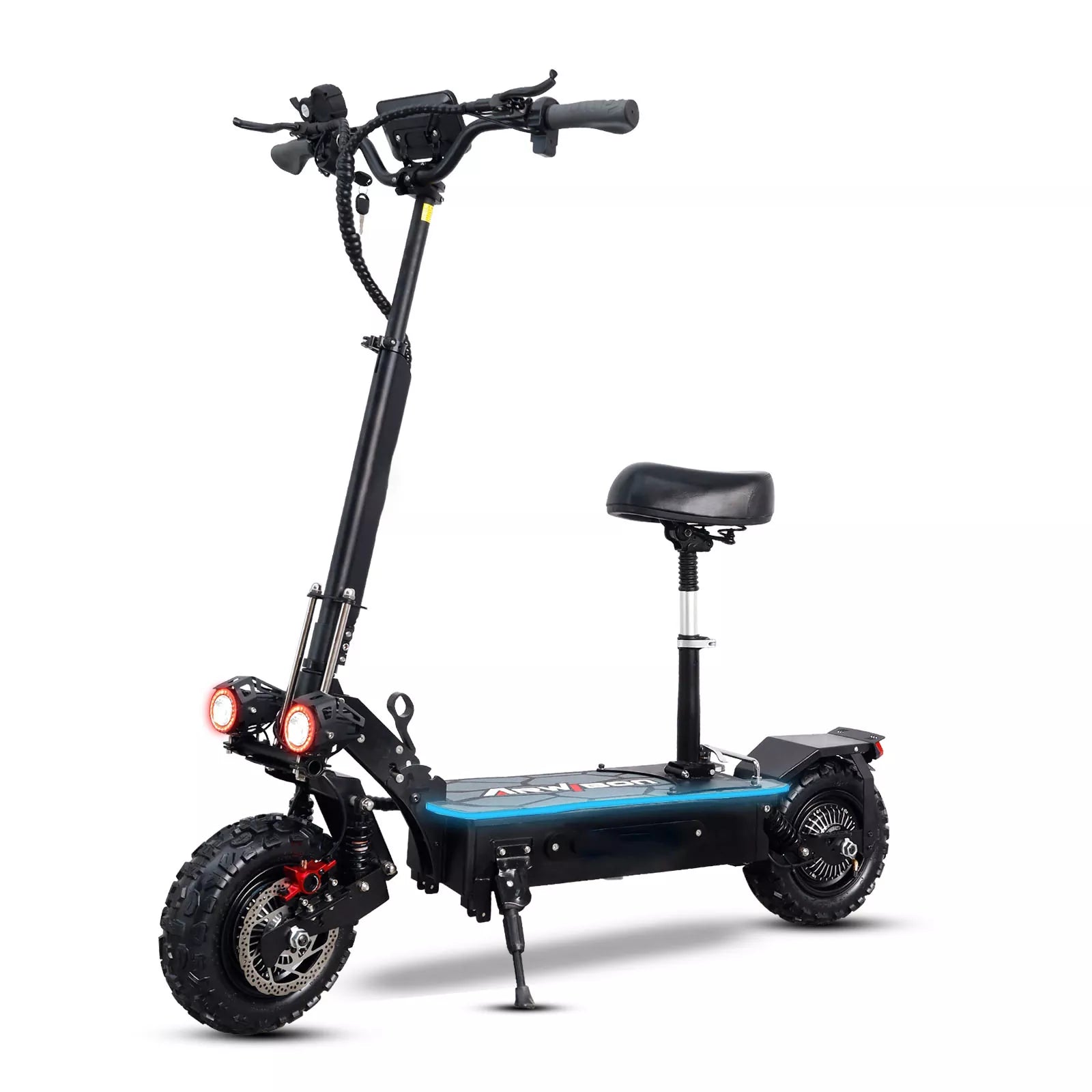 600W Dual Motor Off-Road Electric Scooter 27-Q06
