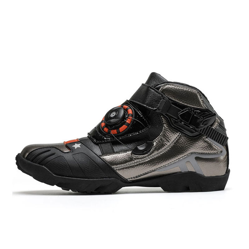 Low-cut adventure motorcycle boots-K137