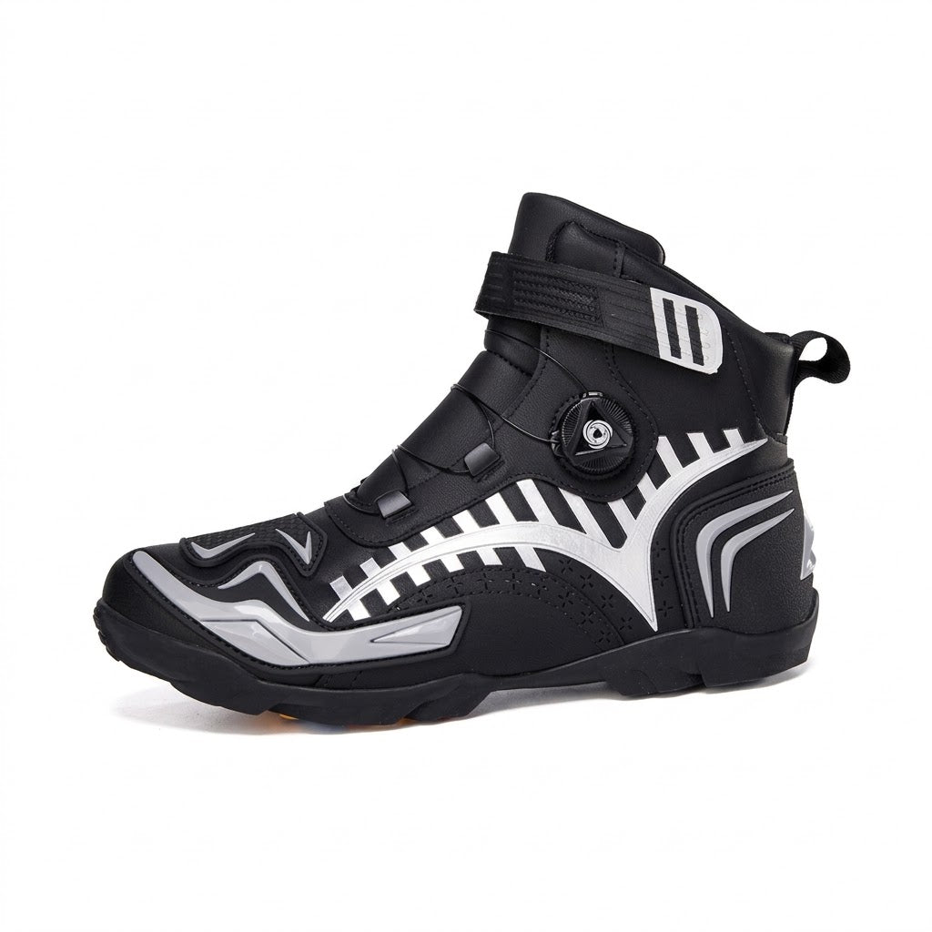 Waterproof Motorcycle Riding Boots with Knob System-K47