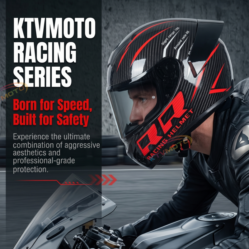 Motorcycle helmet full-face helmet-I117