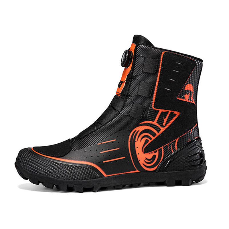 Classic Shock-Absorbing Outdoor Motorcycle Boots-K107