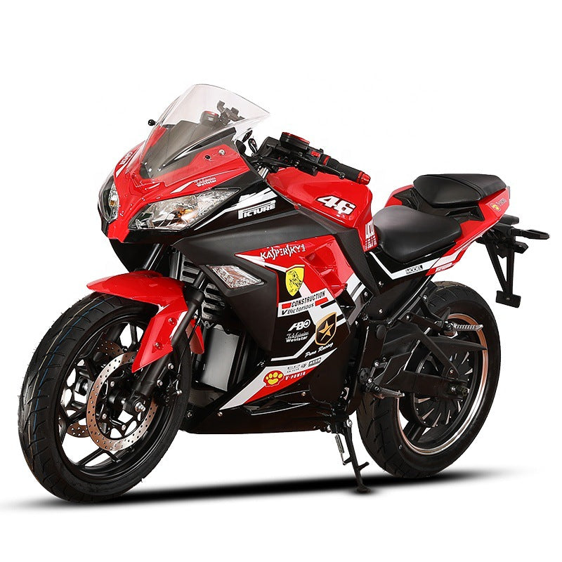 High speed electric motorcycle moped 72v battery