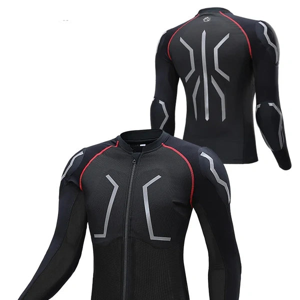 Airflow breathable mesh anti-fall thin racing protective gear-J20