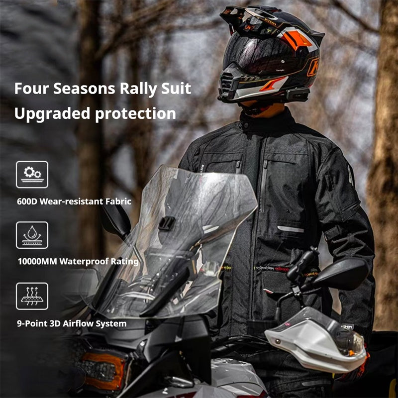 Off-road motorcycle windproof rally racing suit - JK-059