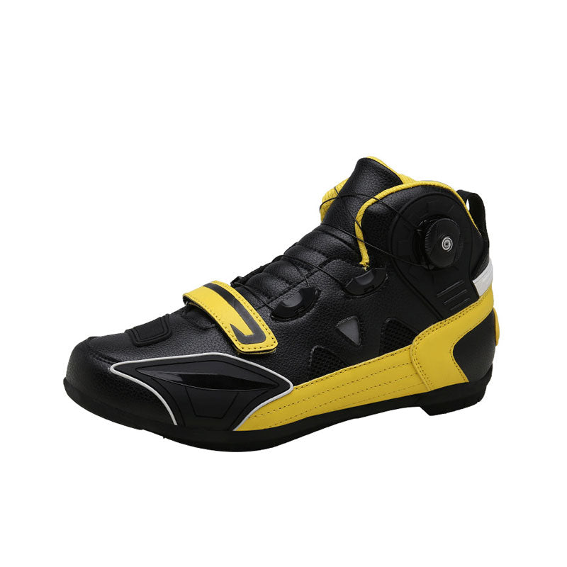 Stylish and distinctive motorcycle ankle boots-K144