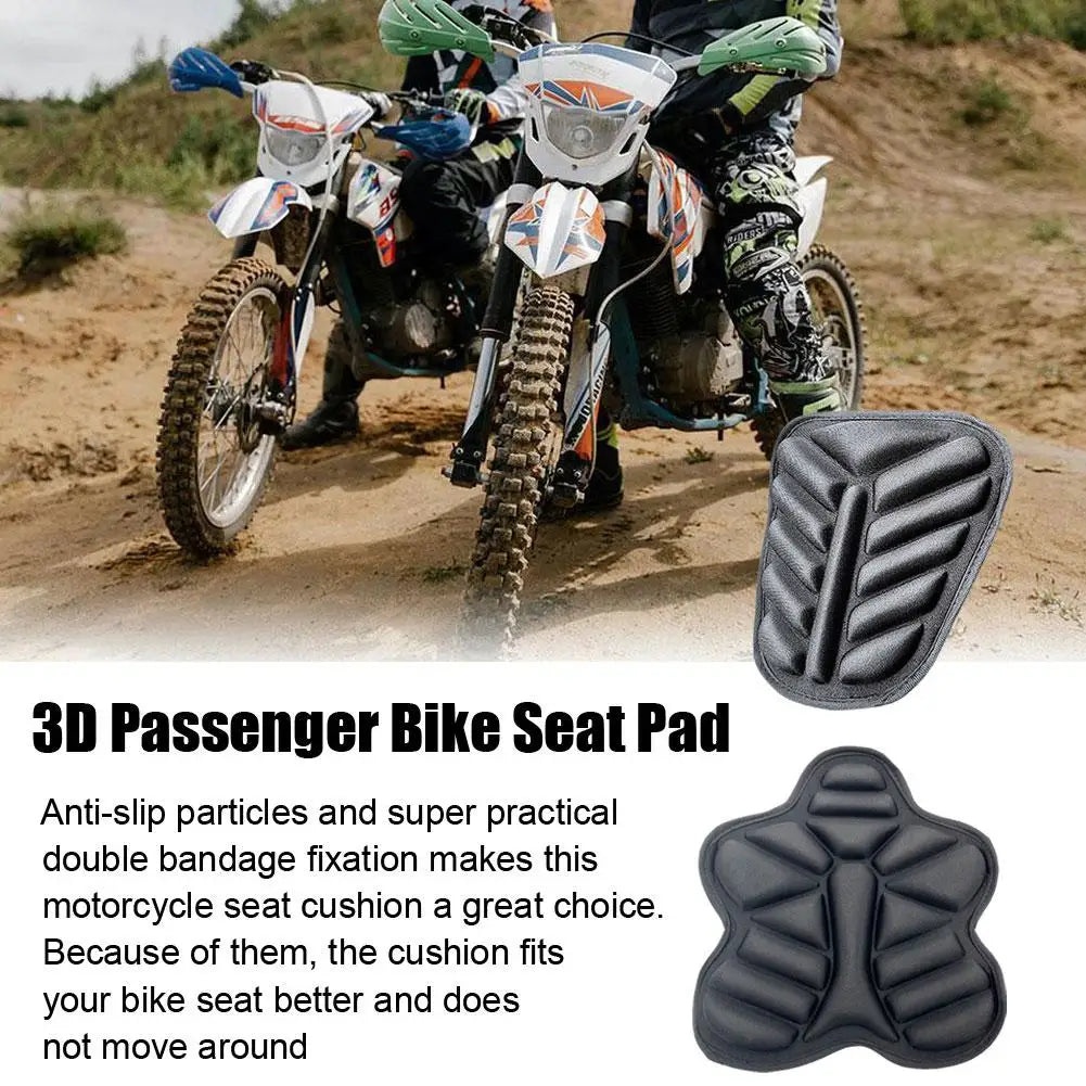 3D motorcycle universal non-slip comfortable breathable shock-absorbing seat cushion-L01