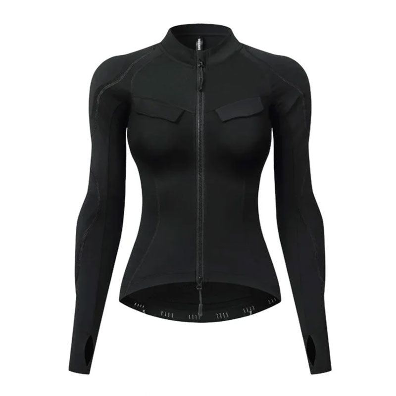 CE Women's Slim Fit Motorcycle Riding Suit with Removable Protective Pads-J35