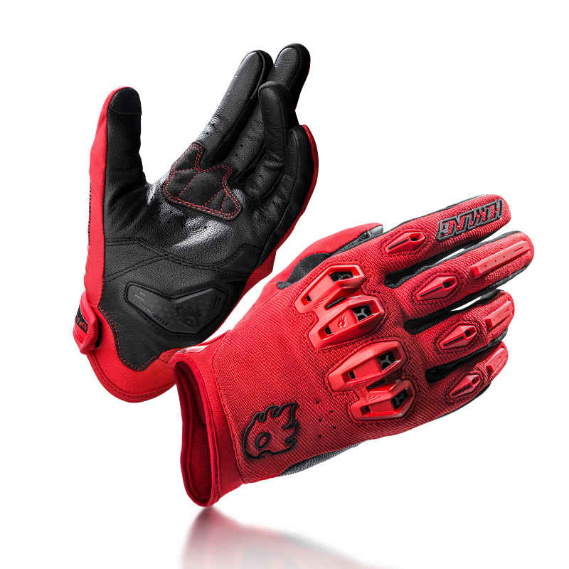 Breathable motorcycle equipment touch screen leather-G19