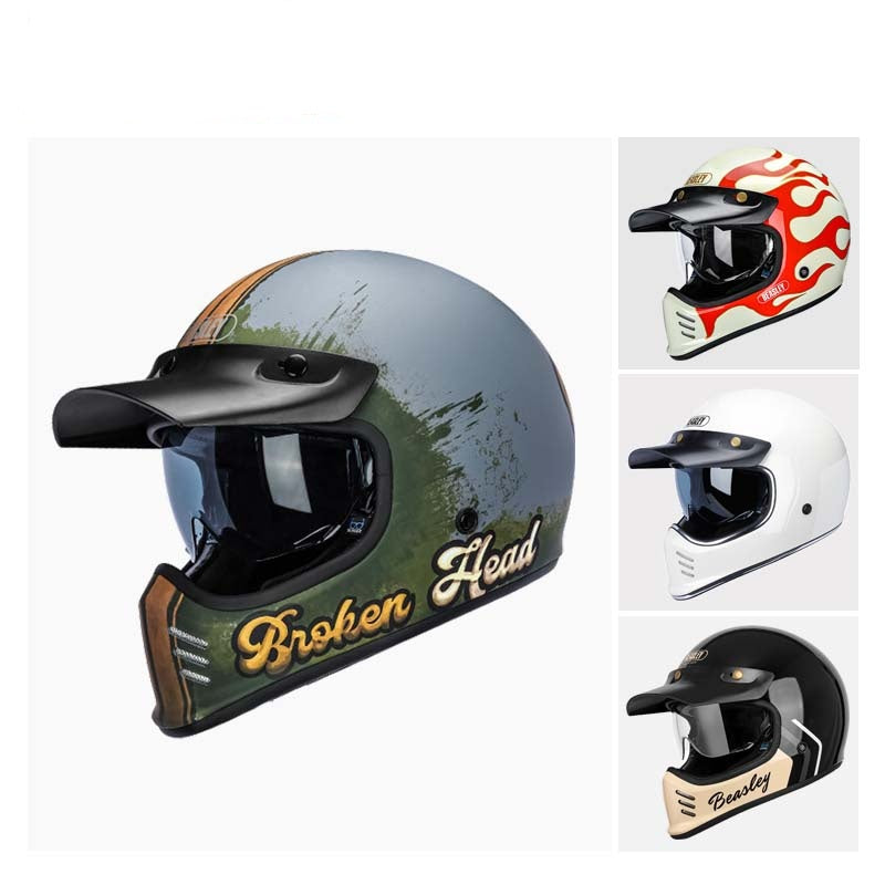 Punk Motorcycle Helmet Cyber Gear- I29