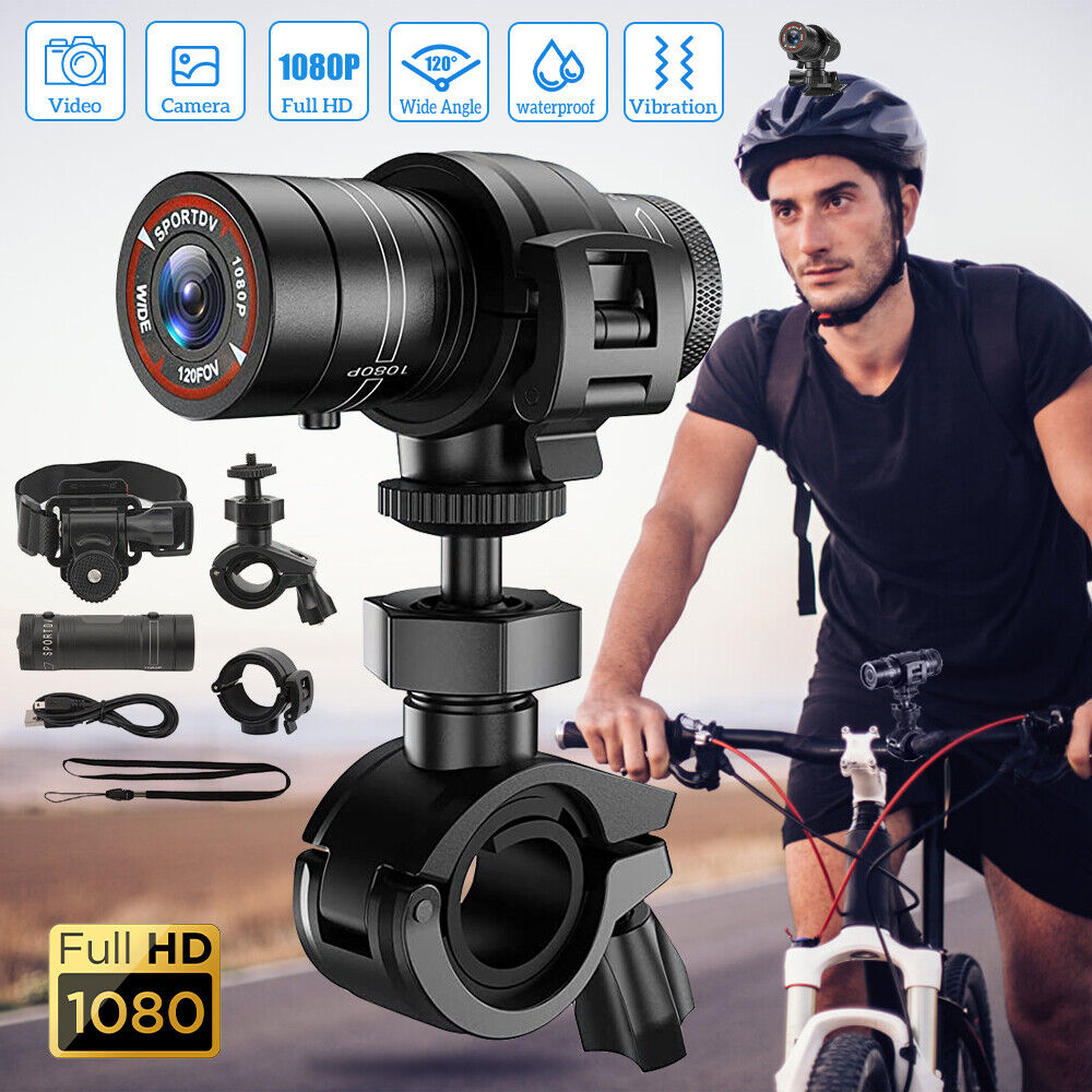 digicam motorcycle helmet Motorcycle Helmet Camera 1080P HD Waterproof-P08