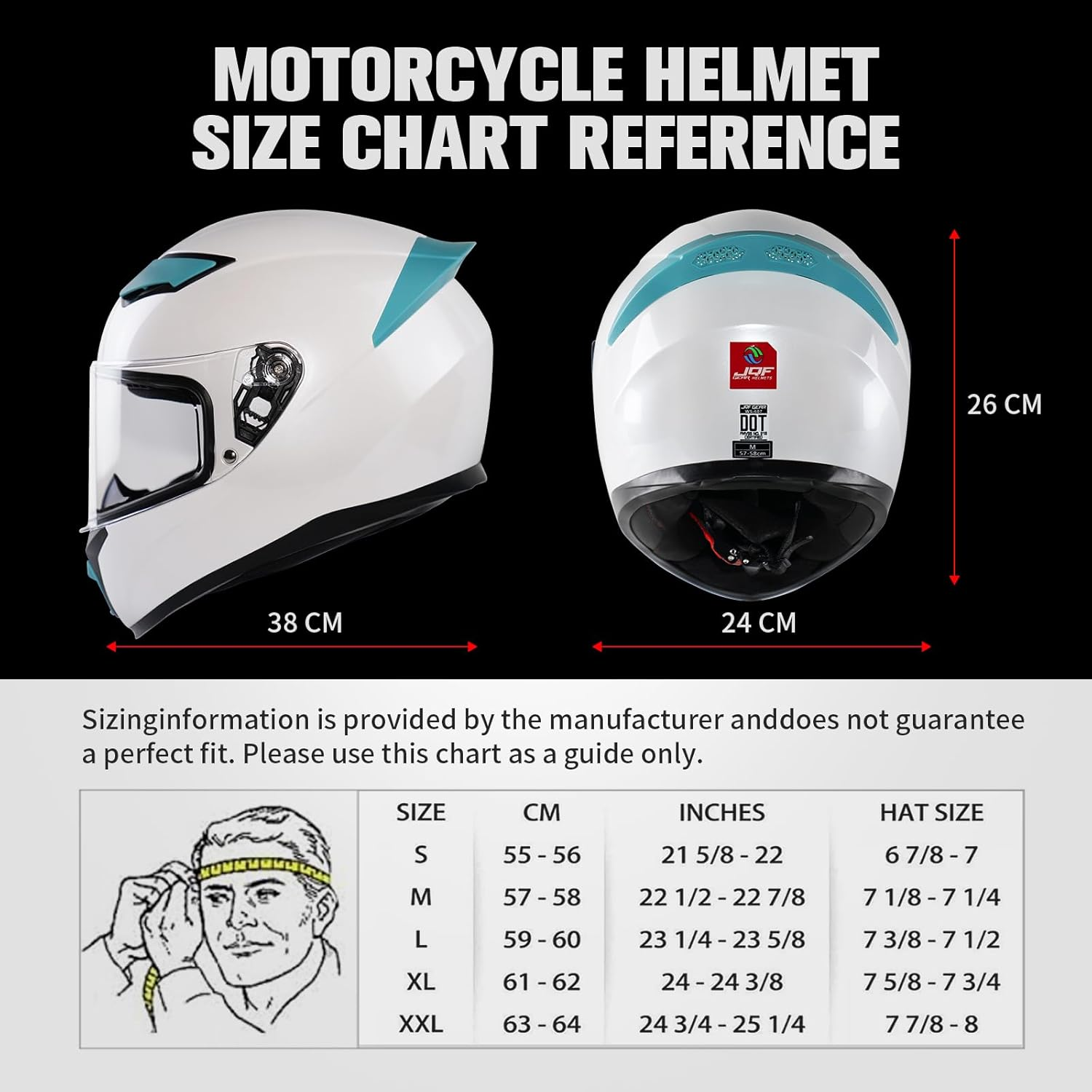 Full-face motorcycle helmet with ventilation holes WS-607