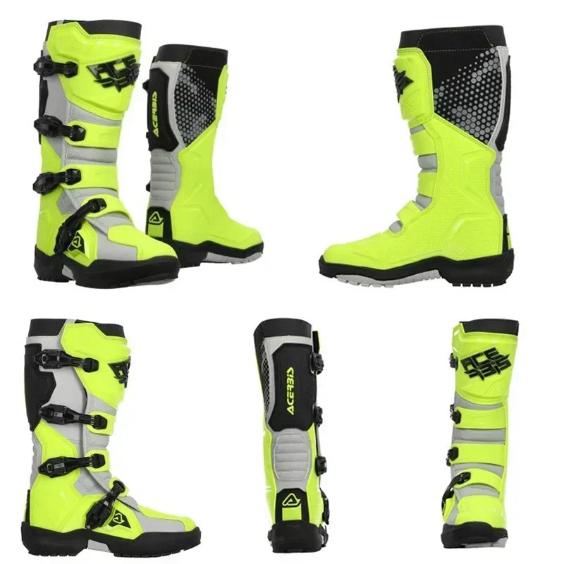 Off-road boots motorcycle motorcycle riding protective boots protective equipment-K02