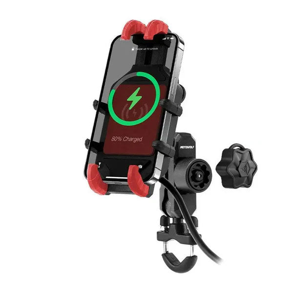 Motorcycle Wireless Charging Phone Holder Handlebar Mounting Accessory - M46