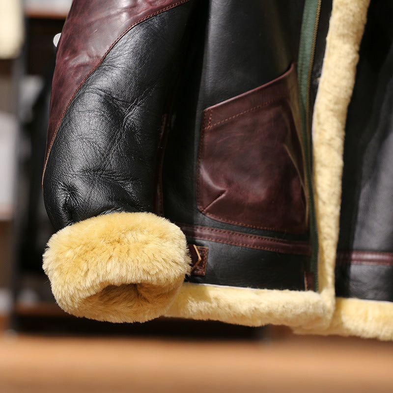 AVFLY General Patton Fur Flying Jacket-A11