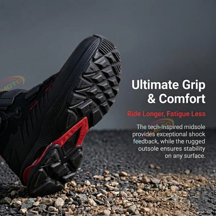 Motorcycle mesh breathable riding boots-K27