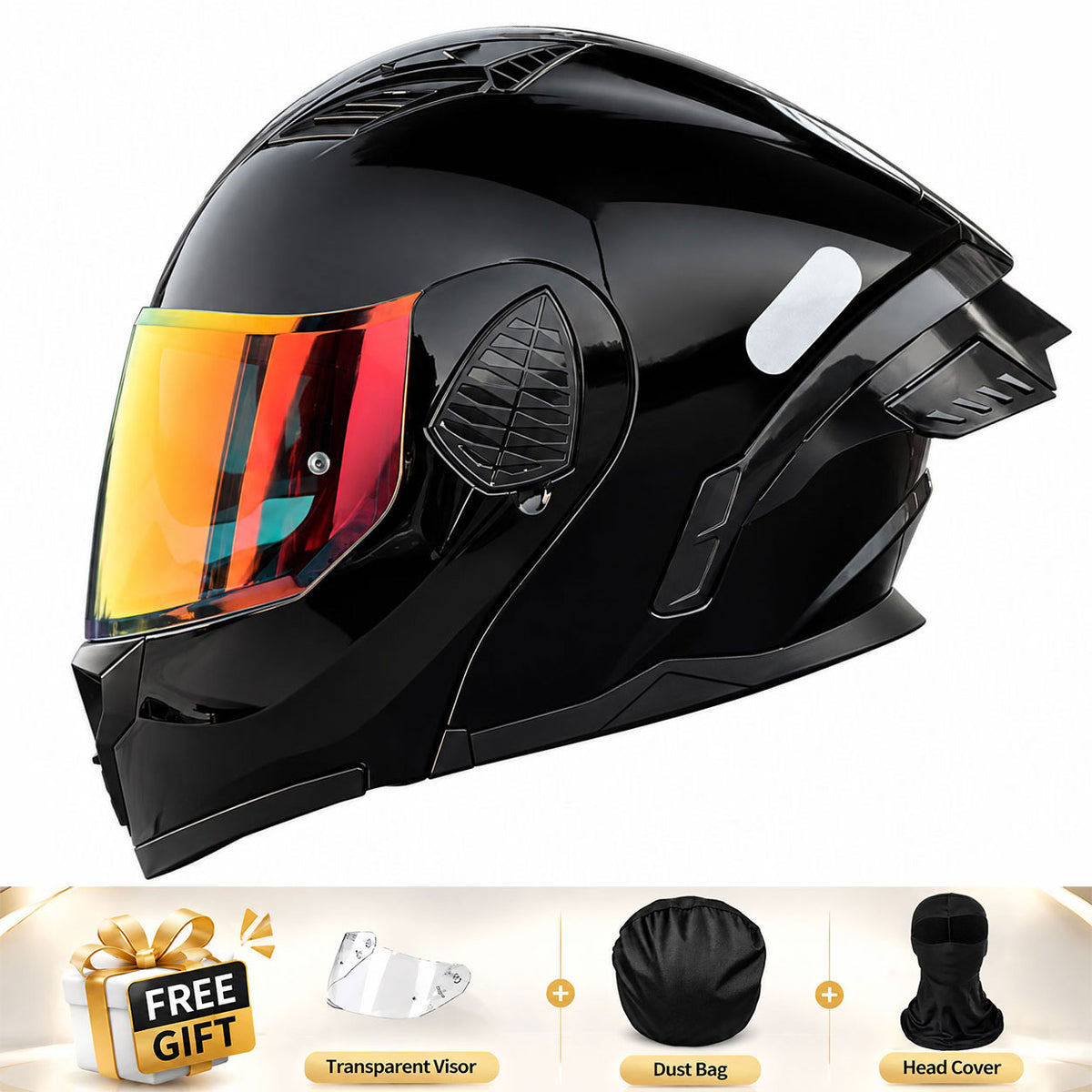 Full-face/Modular Motorcycle Helmet for Cruiser Riding-I306