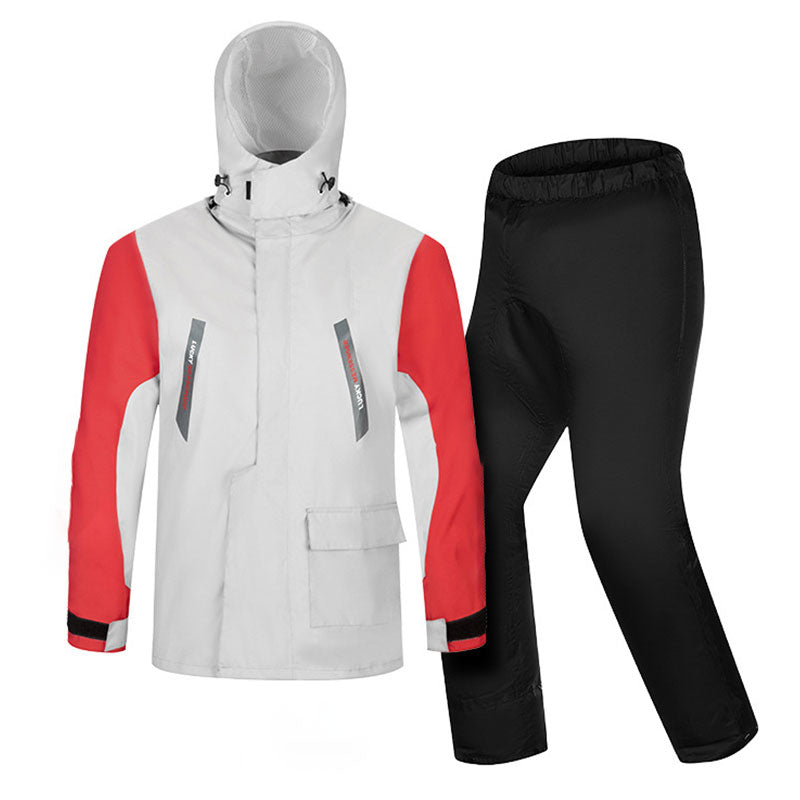 Two-piece motorcycle rain suit(Set)-C16
