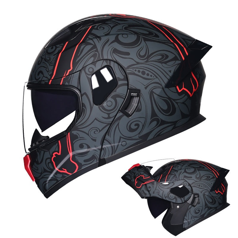 Modular motorcycle helmet-I155