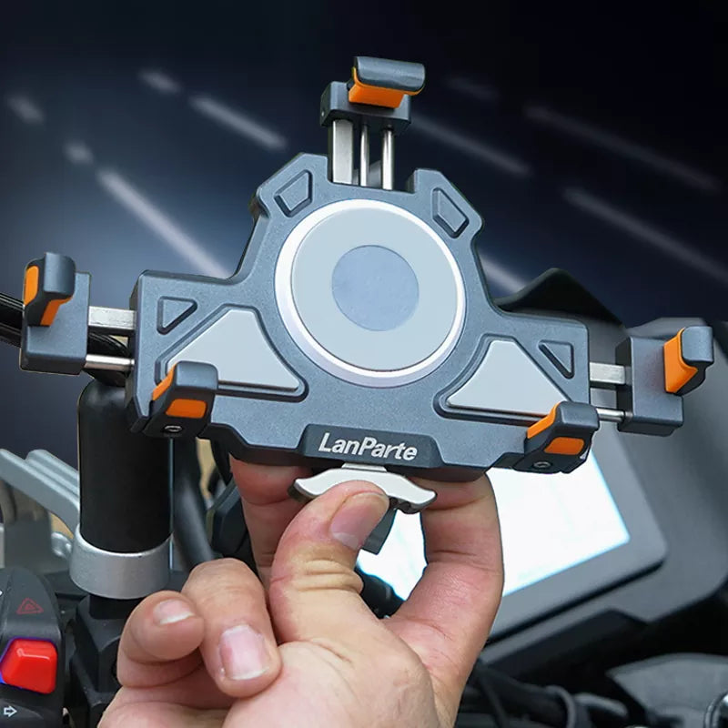 đ„Aluminum alloy double shock absorption mobile phone holder-M27