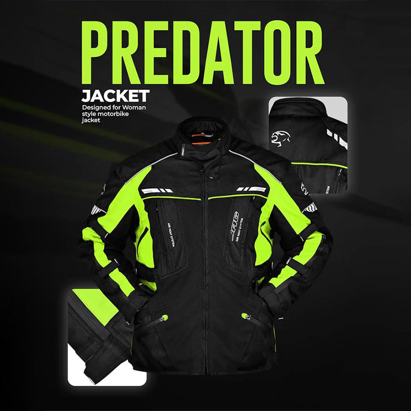 Men's Motorcycle Jacket, Dual Sport Waterproof-J28