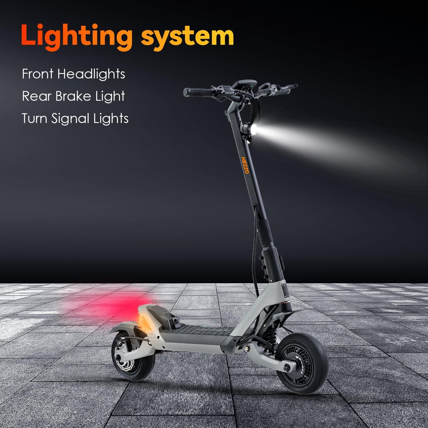 3200W Electric Scooter 23Ah 60V Battery 38 Miles Long Range - F6
