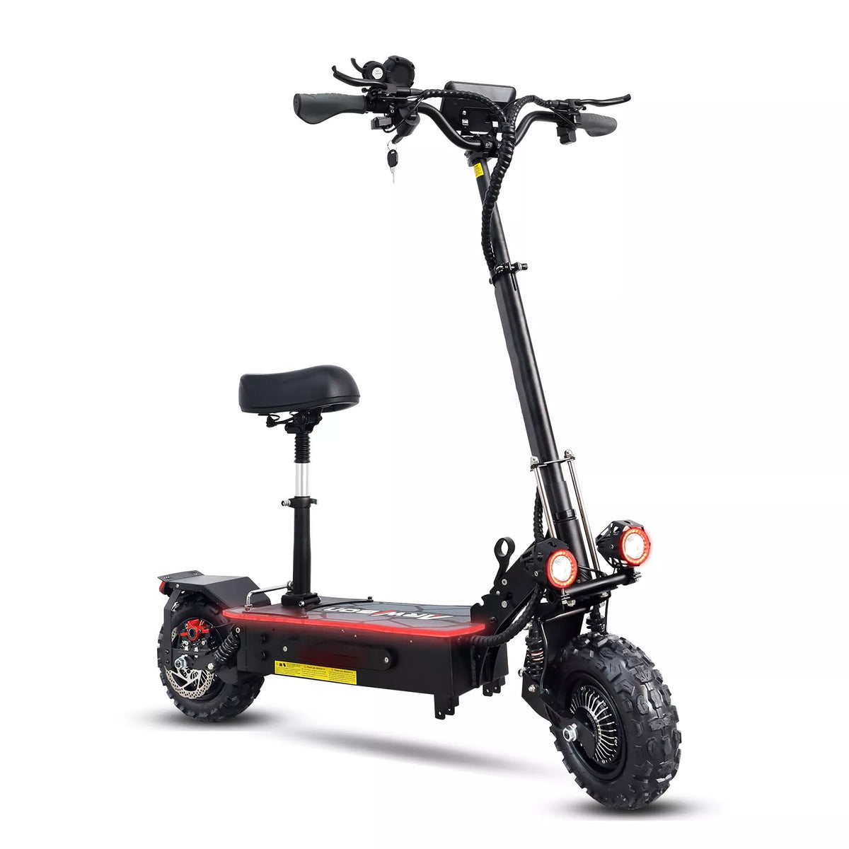 600W Dual Motor Off-Road Electric Scooter 27-Q06