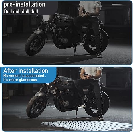 motorcycle led light angel wings projection-D02