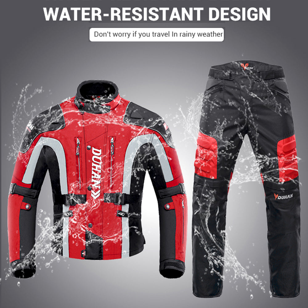 Autumn and winter cold-resistant off-road motorcycle jacket-J01