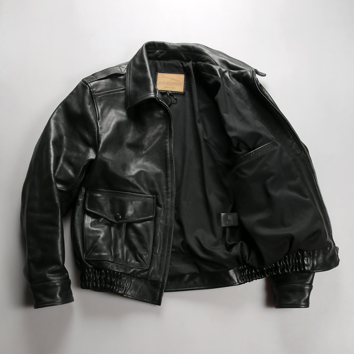 New Spring/Autumn Men's Short Casual Leather Jacke A2 - A54