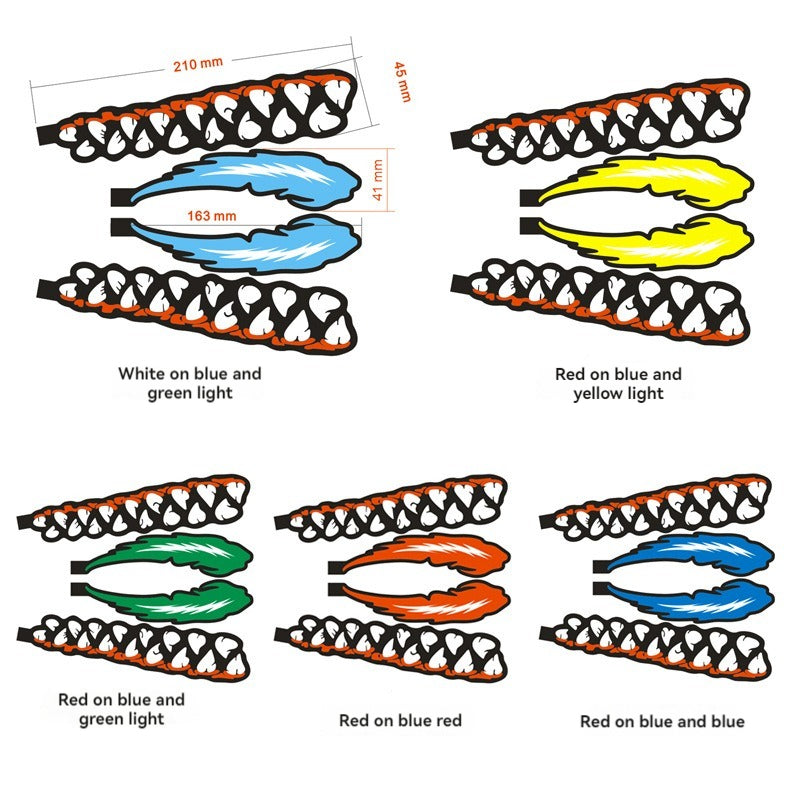 Venom Glow Helmet Light Bar