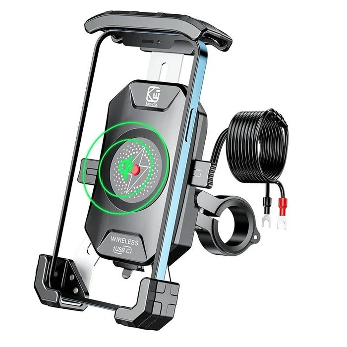 20W Wireless Charging Motorcycle Bicycle Holder-M24