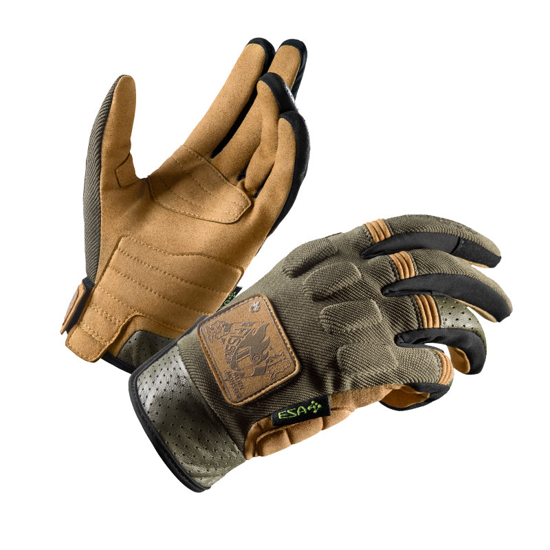 DIY Retro Cruiser Touchscreen Motorcycle Gloves - G28