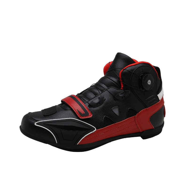 Stylish and distinctive motorcycle ankle boots-K144