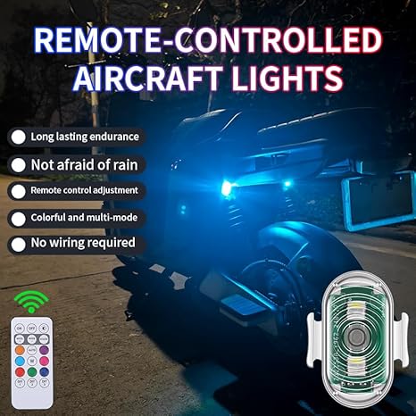 Wireless LED Strobe Light with Remote Control-D03