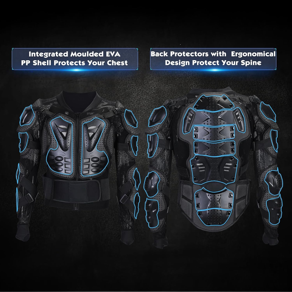 Cycling and skiing extreme sports protective armor-F2