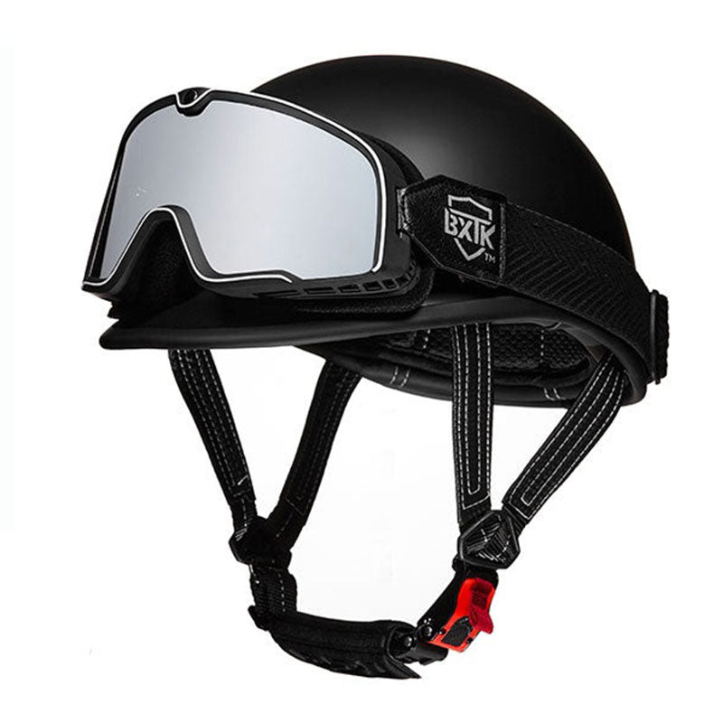 KTVMOTO Carbon fiber motorcycle half-helmet cruiser helmet-I52