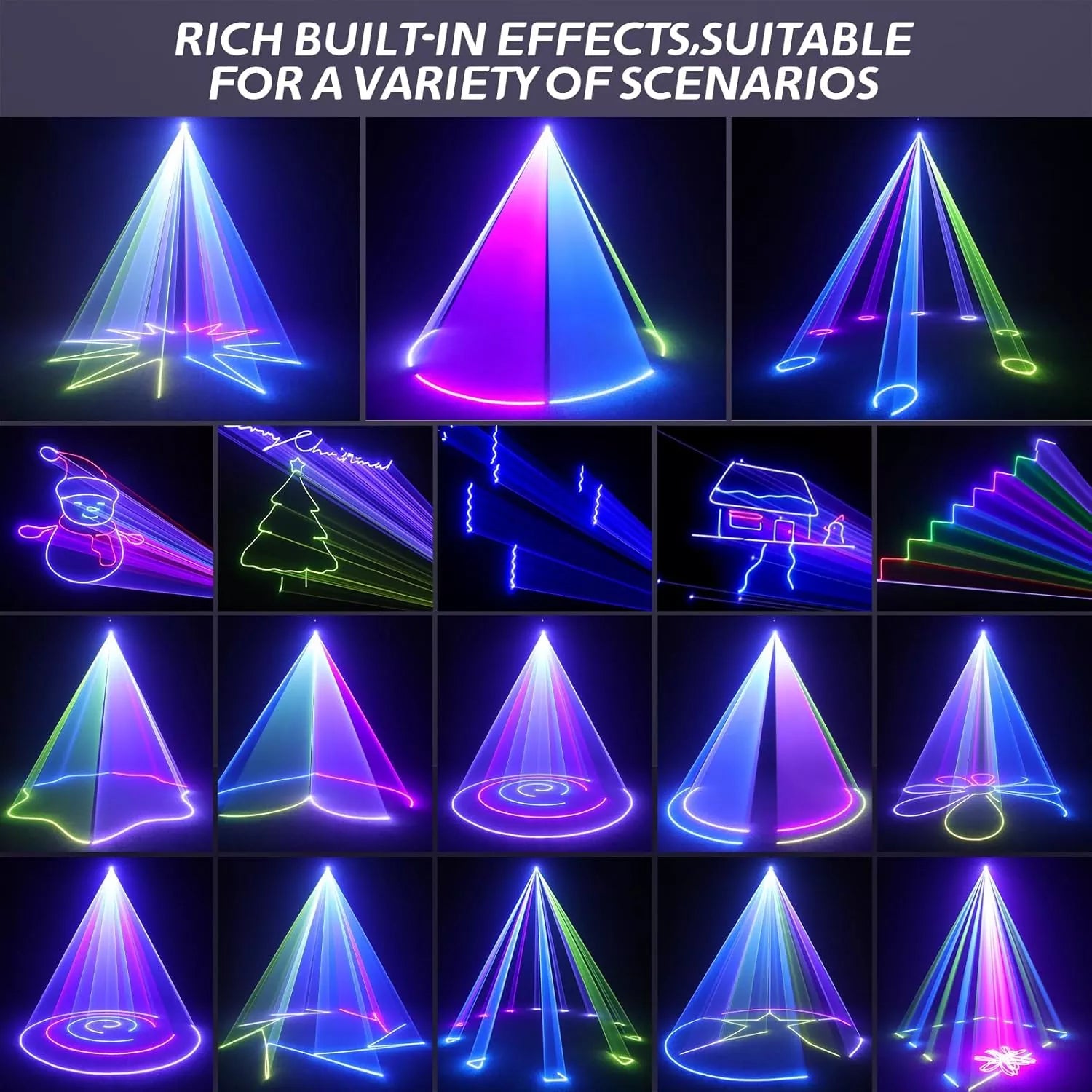 iOS/Android APP IP65 Animation Laser Light-A3