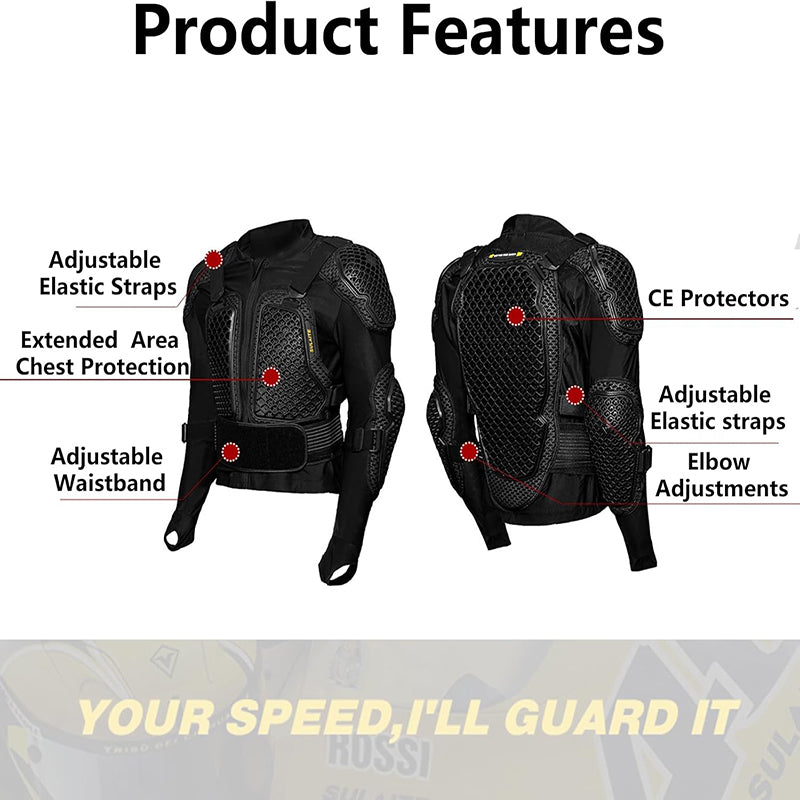 CE certified protective gear cycling armor-F3