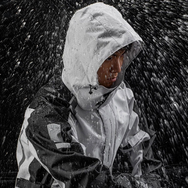 Waterproof motorcycle raincoat TPU-C09