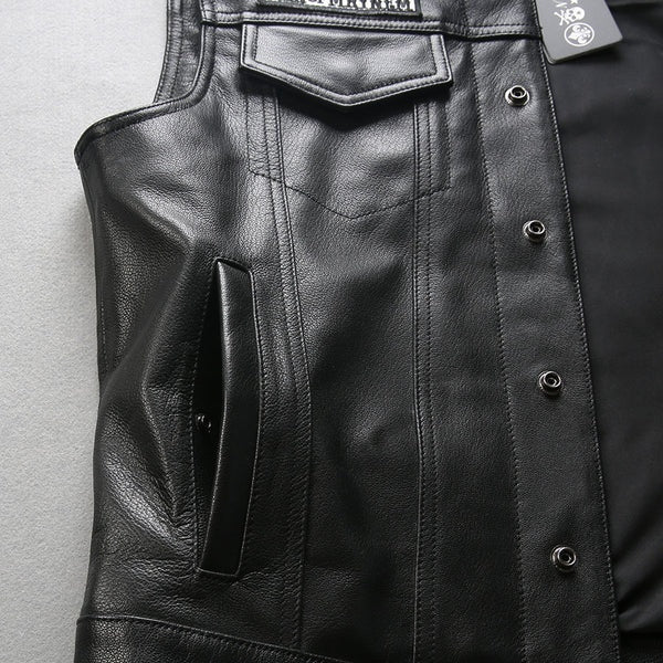Harley Angel Vest Sons of Anarchy Leather Motorcycle Vest-A15