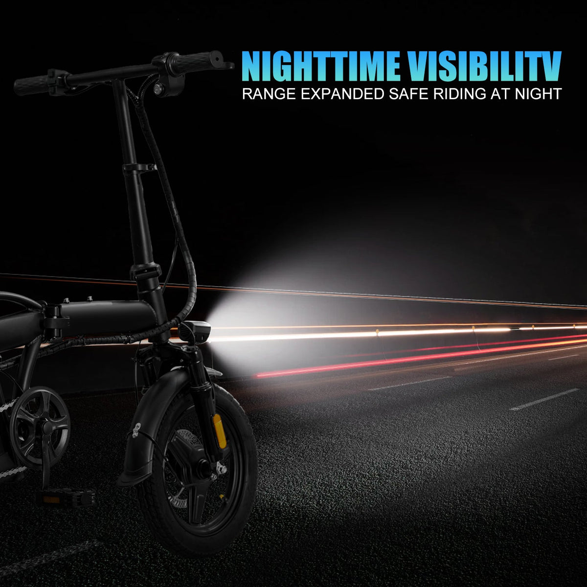 Foldable Electric Scooter with Seat and Basket - T5