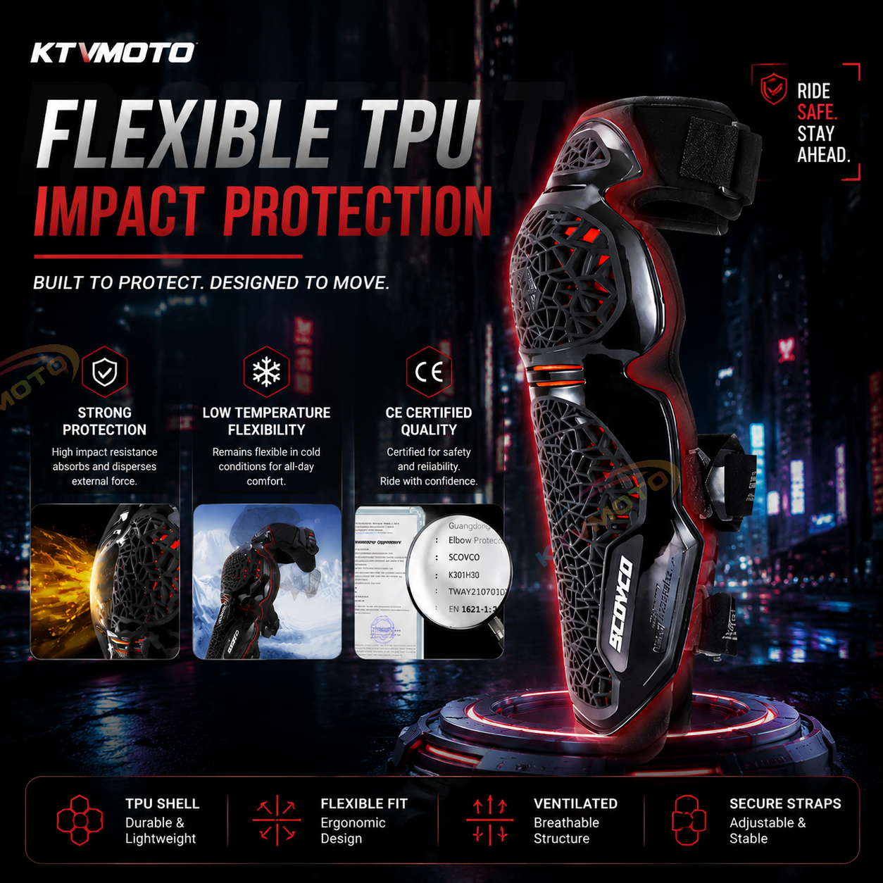 Reflective protective gear for motorcycle riding-Y51