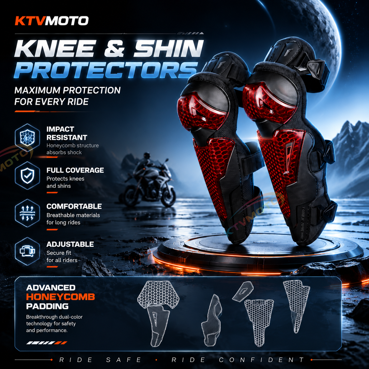 Motorcycle riding protective gear-Y40