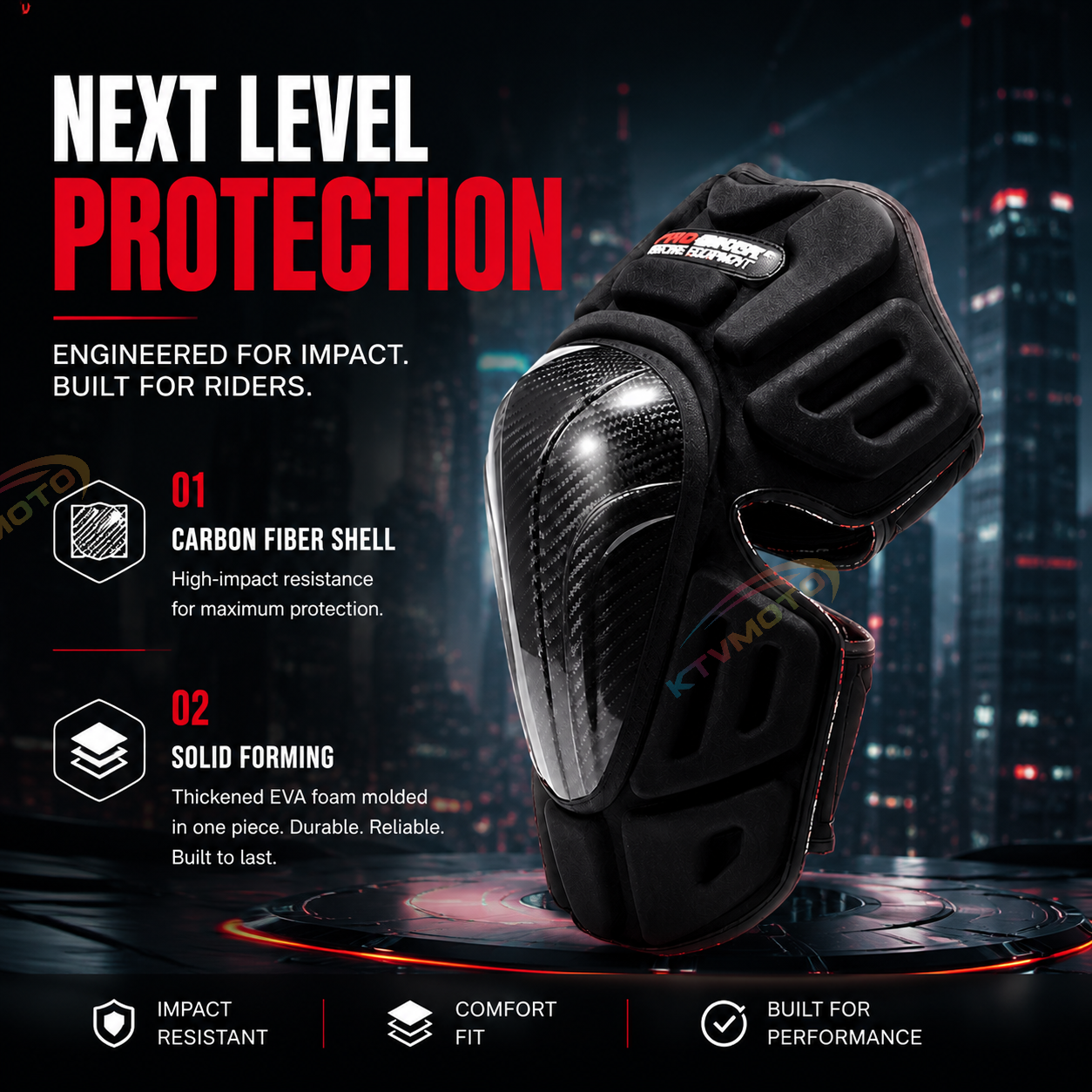 Carbon fiber motorcycle protective gear-Y55