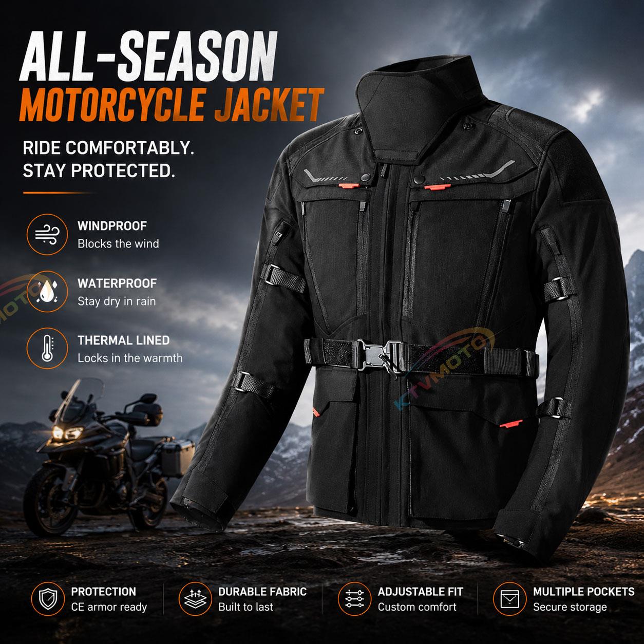 Thermal Motorcycle Adventure Riding Suit-J103