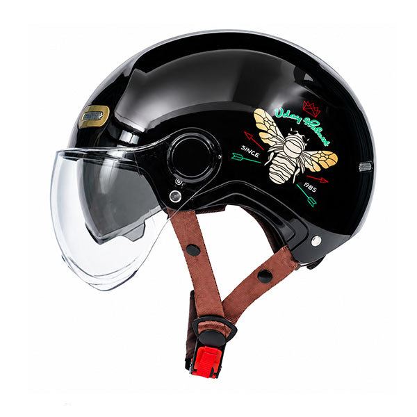 Retro Motorcycle Half-Helmet Breathable Version-I305
