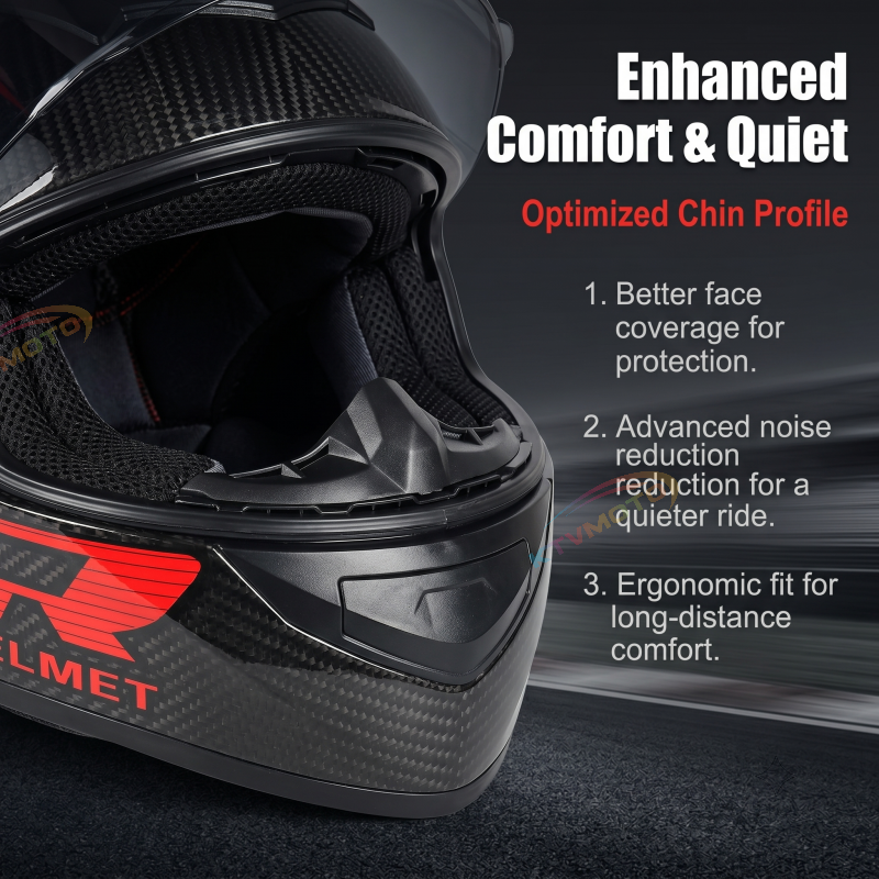 Motorcycle helmet full-face helmet-I117
