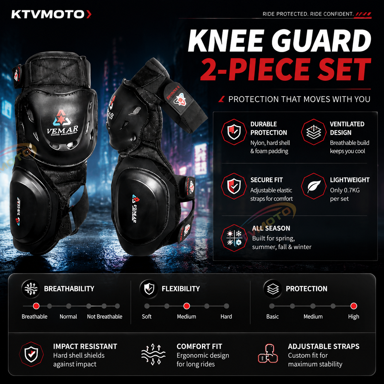 Motorcycle rider protective gear-Y54